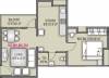 Bora Ville (1BHK+1T (646 sq ft) 646 sq ft)