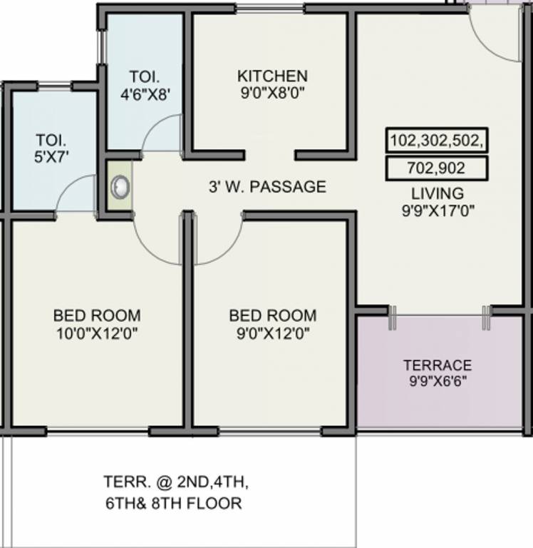 ARK Alfa Homes Phase 2 (2BHK+2T (576.52 sq ft) 576.52 sq ft) ARK Alfa Homes Phase 2 (2BHK+2T (576.52 sq ft) 576.52 sq ft)