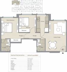 Hiranandani Castle Rock A And B Wing (2BHK+2T (629 sq ft) 629 sq ft) Hiranandani Castle Rock A And B Wing (2BHK+2T (629 sq ft) 629 sq ft)