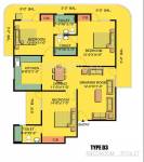 Express Garden (3BHK+3T (1,870 sq ft) 1870 sq ft)