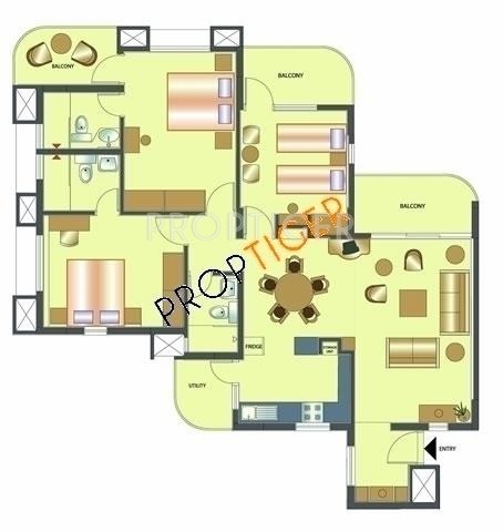 Rohan Vasantha (3BHK+3T (1,560 sq ft) 1560 sq ft) Rohan Vasantha (3BHK+3T (1,560 sq ft) 1560 sq ft)