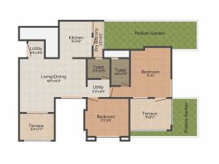 Kshitij Promoters And Developers Crystal Towers (2BHK+2T (644 sq ft) 644 sq ft) Kshitij Promoters And Developers Crystal Towers (2BHK+2T (644 sq ft) 644 sq ft)