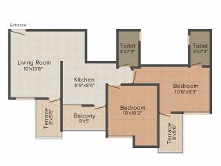 Shree Dang Ikon Phase 1 (1BHK+1T (379 sq ft) 379 sq ft) Shree Dang Ikon Phase 1 (1BHK+1T (379 sq ft) 379 sq ft)