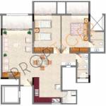 Rohan Jharoka (2BHK+2T (1,369 sq ft) 1369 sq ft) Rohan Jharoka (2BHK+2T (1,369 sq ft) 1369 sq ft)
