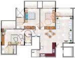Rohan Jharoka (3BHK+3T (1,640 sq ft) 1640 sq ft) Rohan Jharoka (3BHK+3T (1,640 sq ft) 1640 sq ft)