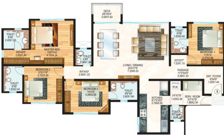 dummy Sheth Vasant Oasis Lillium Bldg 16