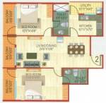 Aashish JK Apartments (2BHK+2T (1,170 sq ft) 1170 sq ft)