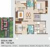 Alliance Galleria Residences (2BHK+2T (1,122 sq ft) 1122 sq ft)