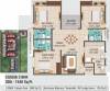 Alliance Galleria Residences (3BHK+3T (1,540 sq ft) 1540 sq ft)