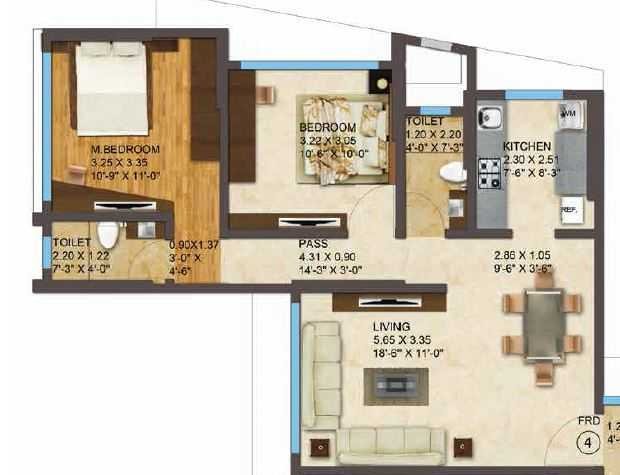  stadium view Floor Plan Floor Plan