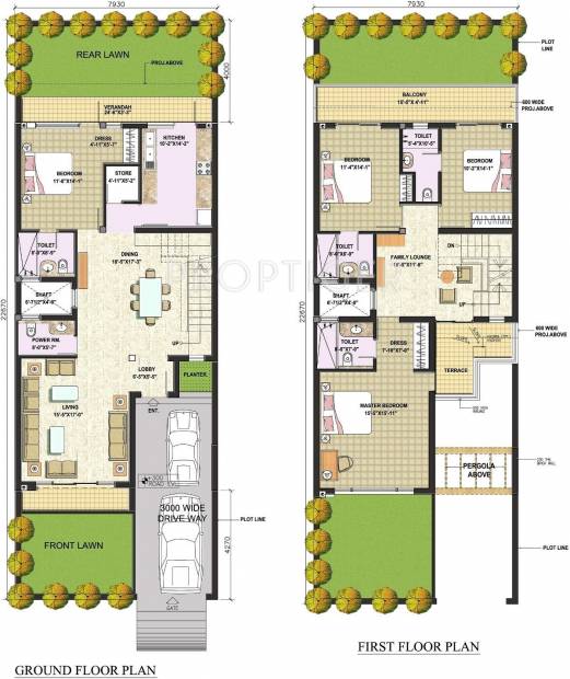 SS Aaron Ville (4BHK+4T (2,650 sq ft) 2650 sq ft)