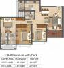 Runwal Bliss Wing C (3BHK+3T (1,008.04 sq ft) 1008.04 sq ft)