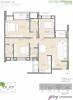 Godrej Prana (3BHK+3T (940.12 sq ft) 940.12 sq ft)