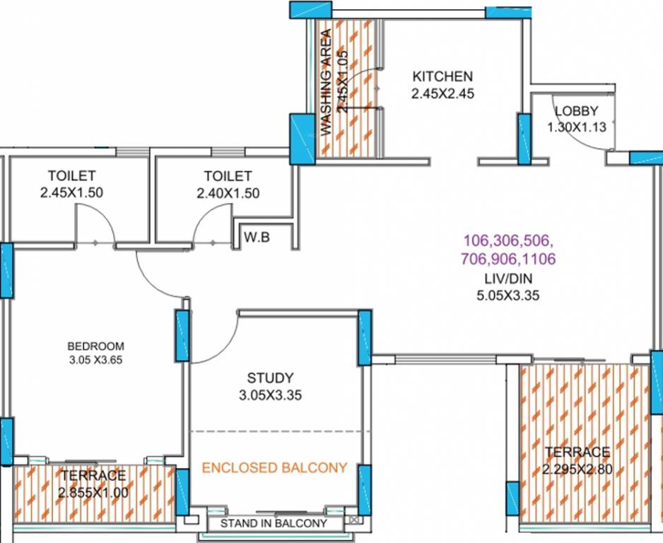 Guardian Eastern Meadows Phase 1 (2BHK+2T (619.25 sq ft) 619.25 sq ft) Guardian Eastern Meadows Phase 1 (2BHK+2T (619.25 sq ft) 619.25 sq ft)