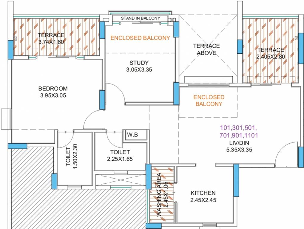 Guardian Eastern Meadows Phase 1 (2BHK+2T (596.21 sq ft) 596.21 sq ft) Guardian Eastern Meadows Phase 1 (2BHK+2T (596.21 sq ft) 596.21 sq ft)
