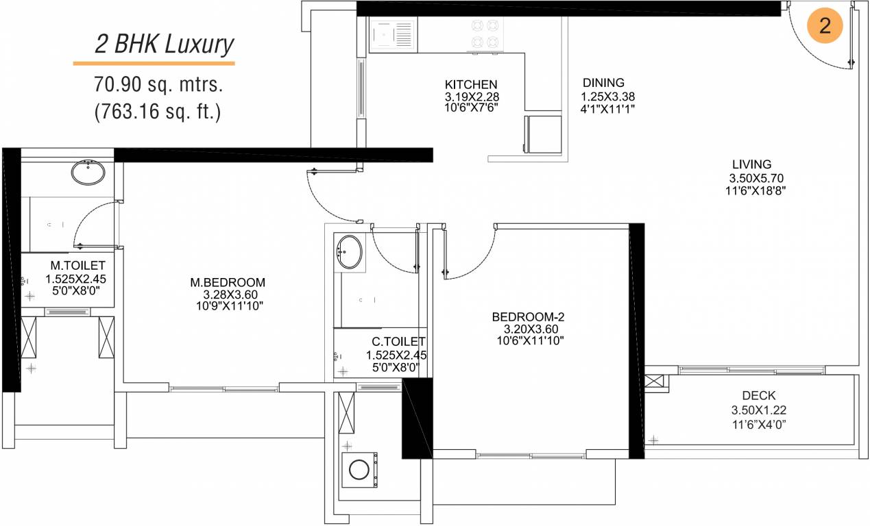 SD Building No 3 Wing A Epsilon (2BHK+2T (763.16 sq ft) 763.16 sq ft) SD Building No 3 Wing A Epsilon (2BHK+2T (763.16 sq ft) 763.16 sq ft)