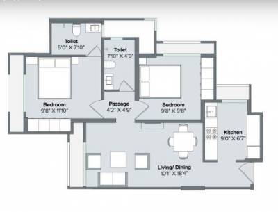floorPlan of Marathon Nextown Sapphire