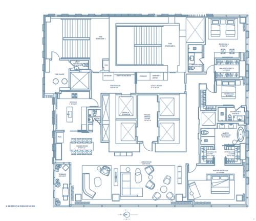  four-seasons-private-residences Floor Plan Floor Plan