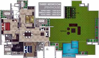 Maya Garden City (3BHK+3T (3,060 sq ft) 3060 sq ft) Maya Garden City (3BHK+3T (3,060 sq ft) 3060 sq ft)