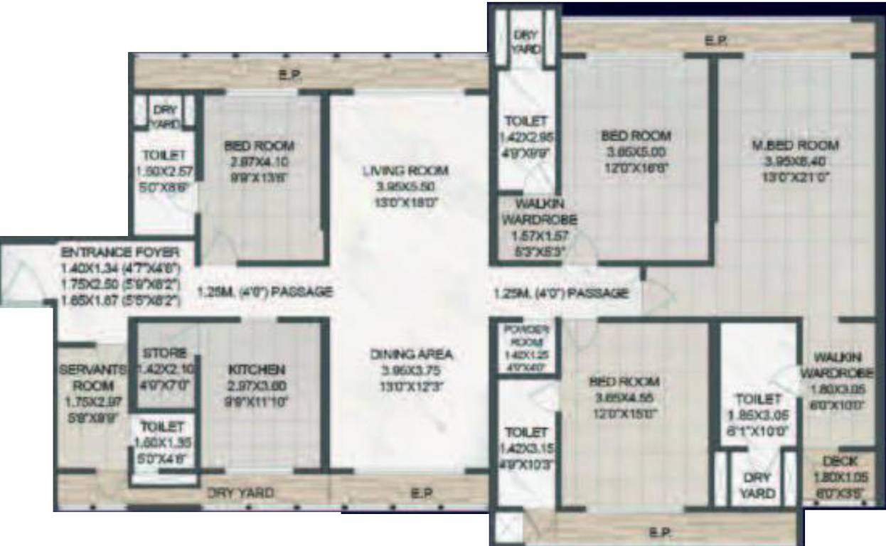Floor Plan  raj tattva wing a b and e Floor Plan Floor Plan