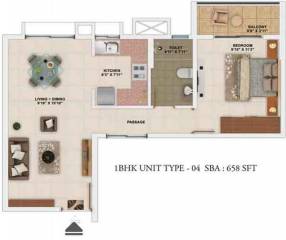 Salarpuria Sattva Park Cubix (1BHK+1T (658 sq ft) 658 sq ft) Salarpuria Sattva Park Cubix (1BHK+1T (658 sq ft) 658 sq ft)