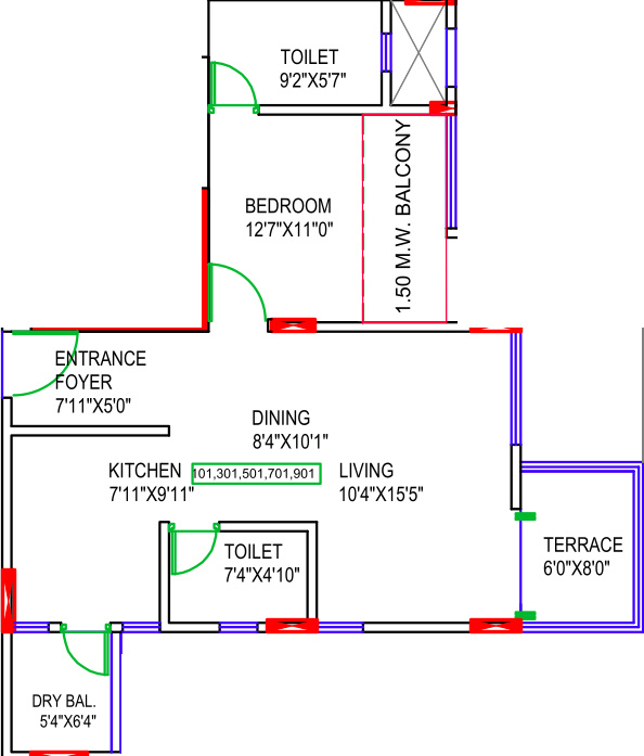 Floor Plan nulife phase 1 Floor Plan Floor Plan