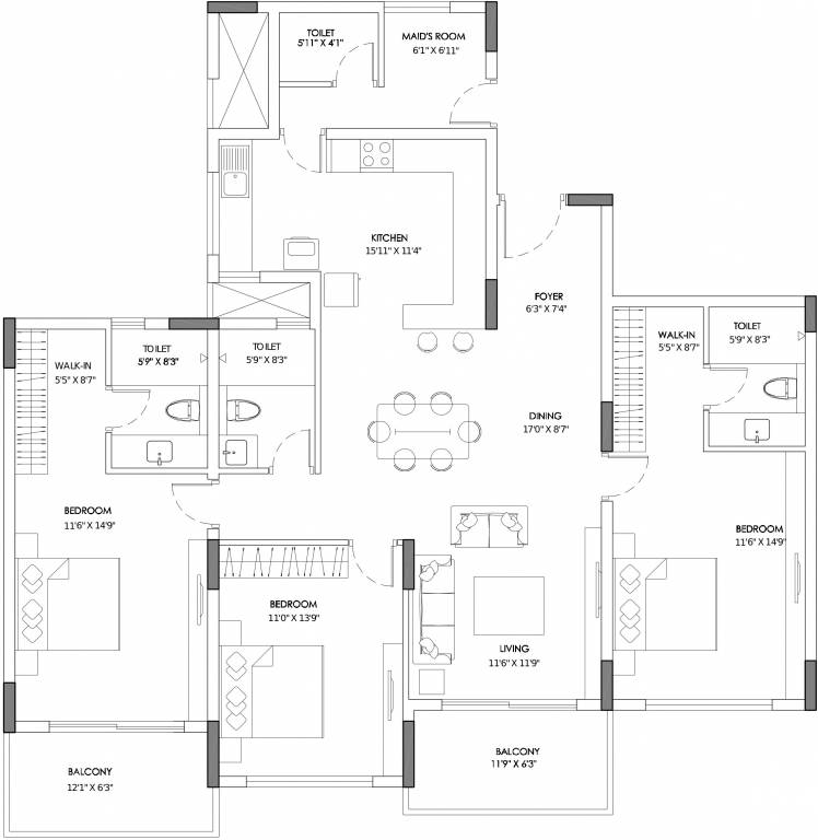 The Address The Central Regency Address
