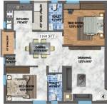 Akruthi Akruthis Venkatadri Towers (2BHK+2T (1,160 sq ft) + Pooja Room 1160 sq ft) Akruthi Akruthis Venkatadri Towers (2BHK+2T (1,160 sq ft) + Pooja Room 1160 sq ft)