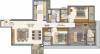 Sheth Auris Serenity Tower 2 (3BHK+3T (1,202.33 sq ft) 1202.33 sq ft)