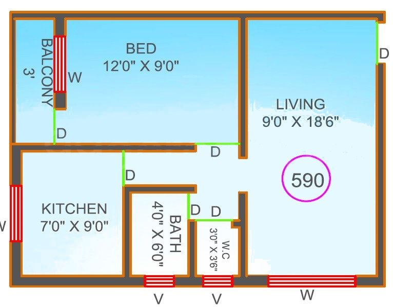 Floor Plan ushajoshi park phase ii Floor Plan Floor Plan