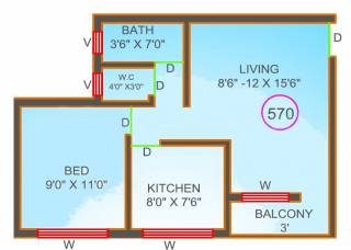 Floor Plan ushajoshi-park-phase-ii Floor Plan Floor Plan