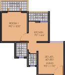 Maple Aapla Ghar Moshi Annex Phase I (1BHK+1T (270.60 sq ft) 270.6 sq ft)