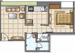 Tirupati Atlantis (1BHK+2T (625 sq ft) 625 sq ft)