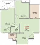 Pragati Royal Serene Phase I (2BHK+2T (484.81 sq ft) 484.81 sq ft)