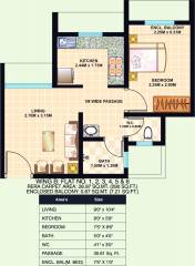 Dosti Desire Dosti Joy (1BHK+1T (290.30 sq ft) 290.3 sq ft)