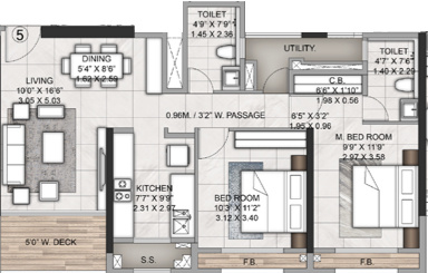  azziano wing i Floor Plan Floor Plan