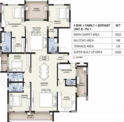 Ozone Pole Star (4BHK+4T (3,058 sq ft) + Servant Room 3058 sq ft) Ozone Pole Star (4BHK+4T (3,058 sq ft) + Servant Room 3058 sq ft)