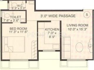 Srishti Keshav Srishti (1BHK+1T (600 sq ft) 600 sq ft)
