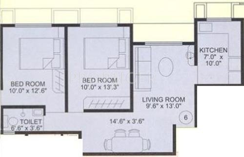 Srishti Keshav Srishti (2BHK+1T (825 sq ft) 825 sq ft)