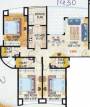 Srishti Synchronicity (3BHK+3T (1,430 sq ft) 1430 sq ft) Srishti Synchronicity (3BHK+3T (1,430 sq ft) 1430 sq ft)