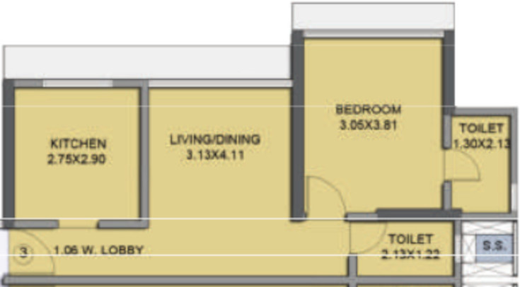 whitecity phase 1 wing a Floor Plan Floor Plan