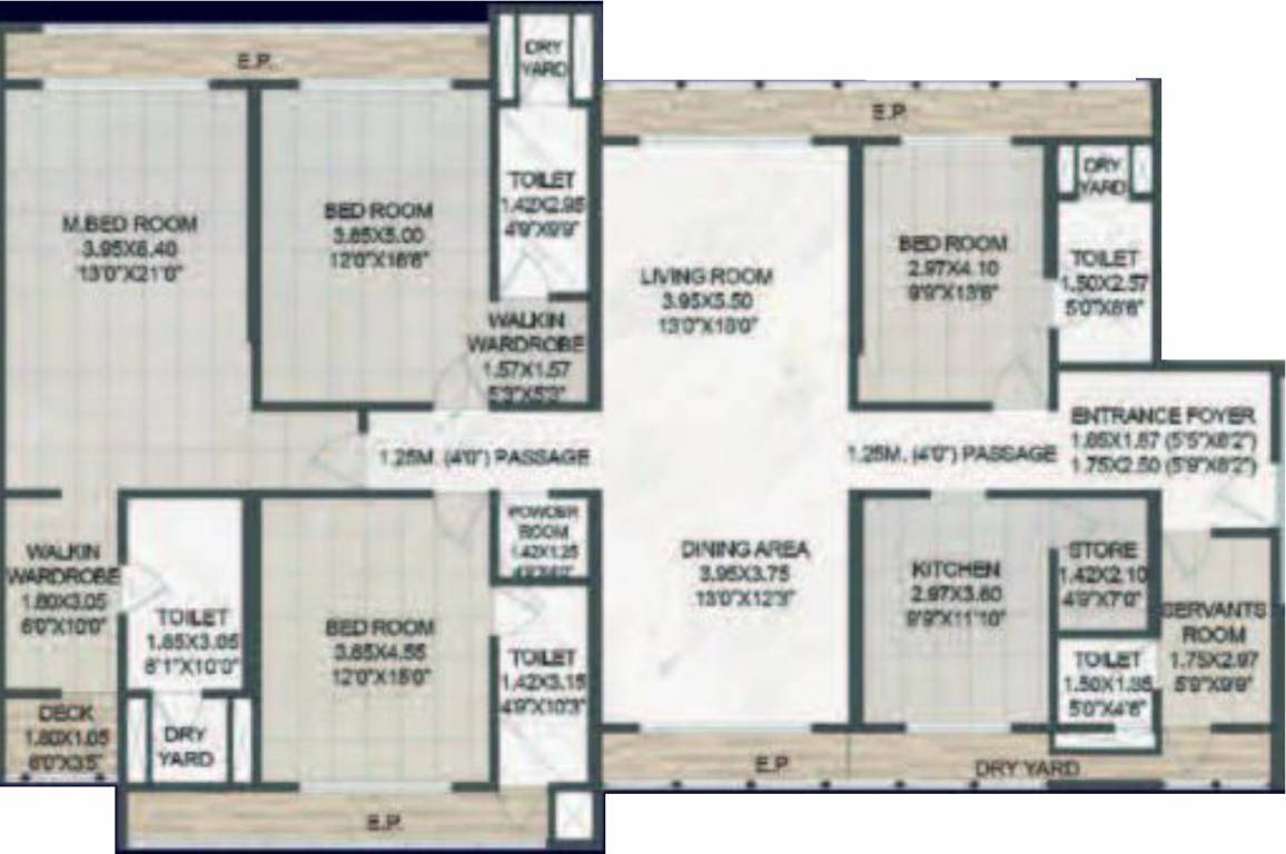 Floor Plan  raj tattva phase ii wing c and d Floor Plan Floor Plan