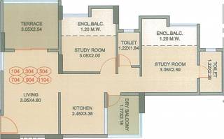 Venkatesh Venkatesh Joynest Phase 2 (2BHK+2T (497.19 sq ft) 497.19 sq ft)