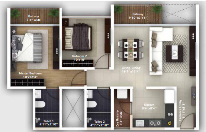 Floor Plan adreno towers Floor Plan Floor Plan
