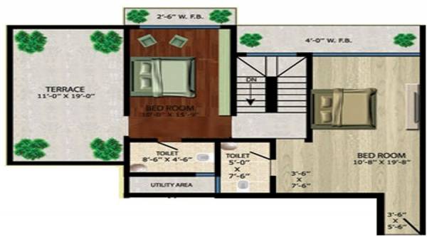  heights-wing-b Floor Plan Floor Plan