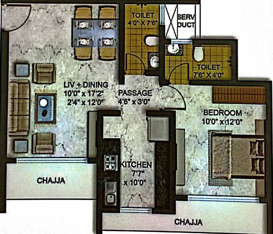  allure wings a to e Floor Plan Floor Plan