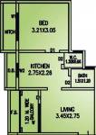 Vinay Unique Gardens (1BHK+1T (338.31 sq ft) 338.31 sq ft)