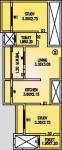 Vinay Unique Gardens (2BHK+2T (489.76 sq ft) 489.76 sq ft)