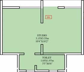 VTP Bhagyasthan Phase 1 (1BHK+1T (228.52 sq ft) 228.52 sq ft)