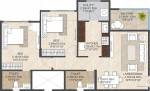 Mahindra Bloomdale Building 07 (2BHK+2T (677.80 sq ft) 677.8 sq ft)